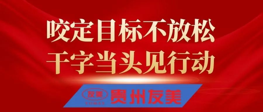 贵州友美｜咬定目标不放松  干字当头见行动缩略图